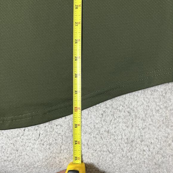 Youngla Shirt Mens XL Green Performance Workout Stretch Lightweight Short Sleeve - Picture 9 of 9